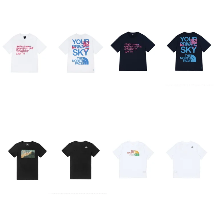 HE NOETH FACE  T-shirt