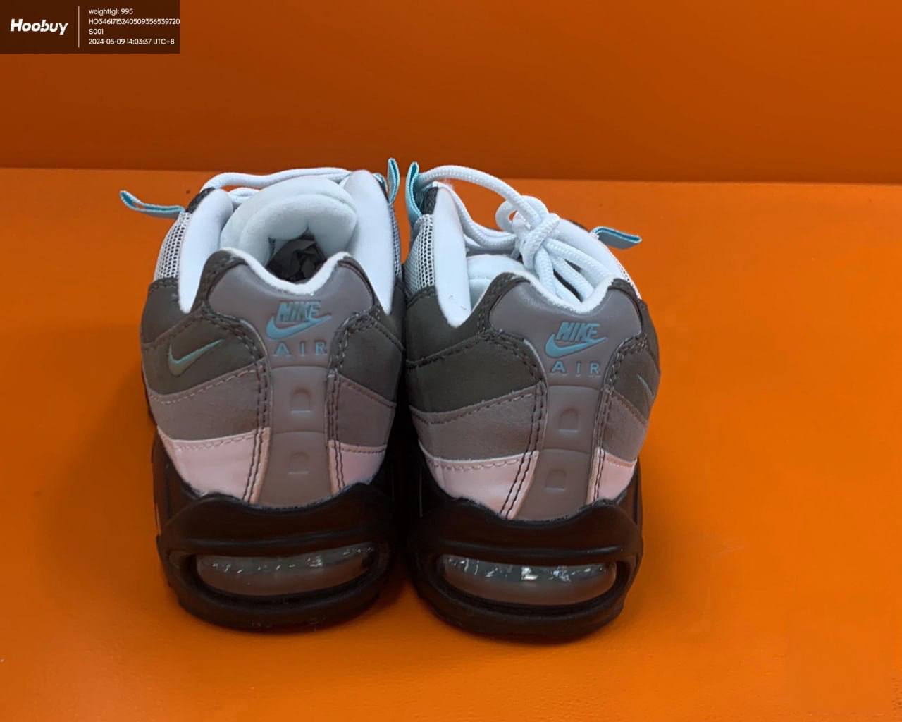 Nike shock-absorbing running shoes