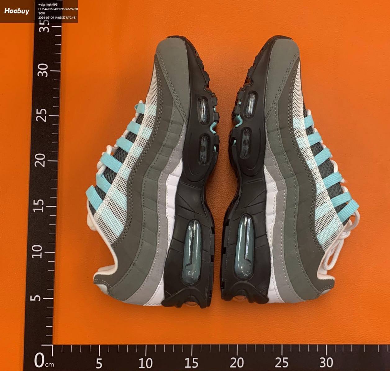 Nike shock-absorbing running shoes