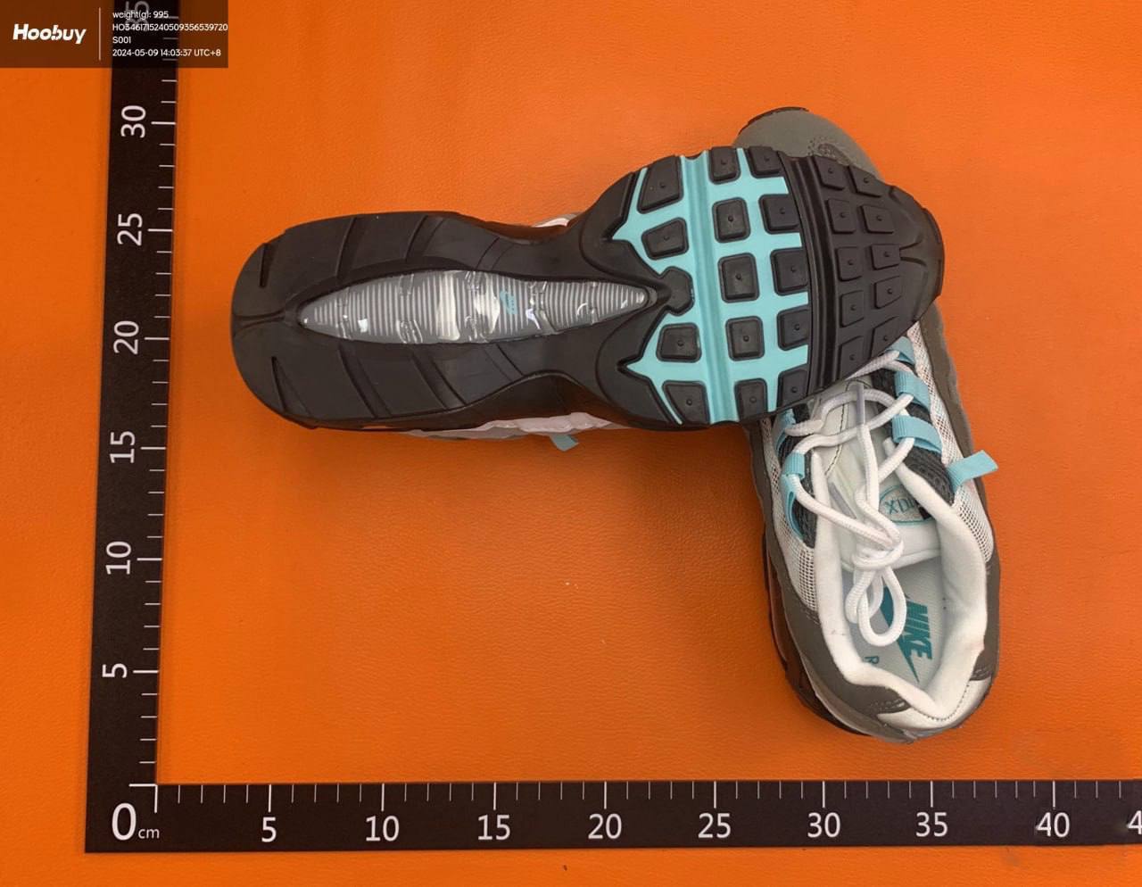 Nike shock-absorbing running shoes