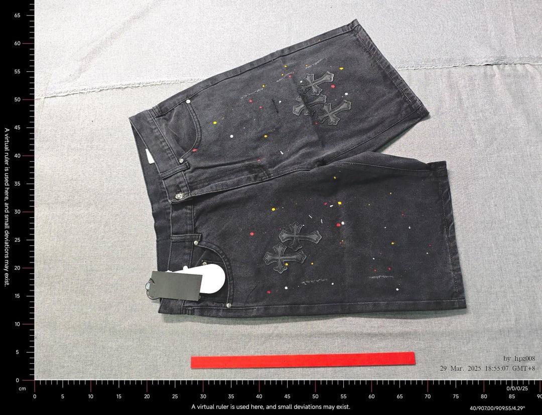 Chrome Hearts Jeans Short    