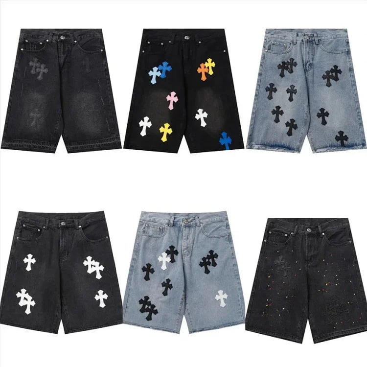 Chrome Hearts Jeans Short    
