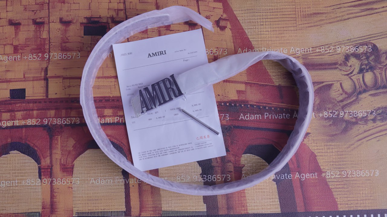  AMIRI BELT