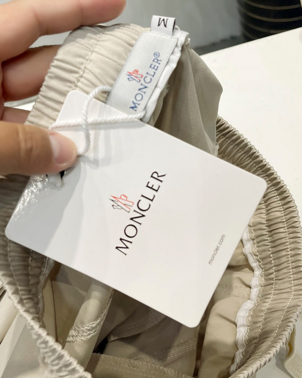 Masked short sleeved shorts