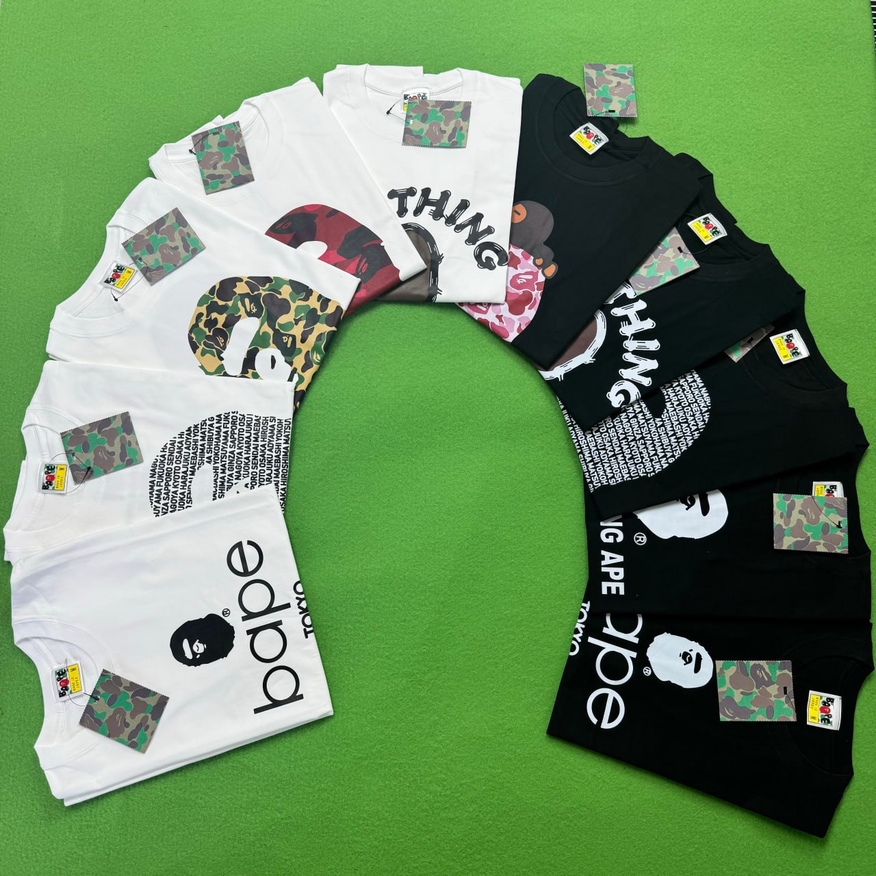  BAPE T-shirt/short sleeve /Bape x Miami Jersey  t-shirt