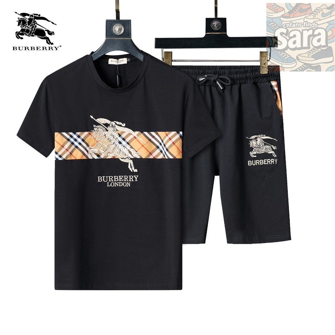 PRADA / Burberry /Balenciaga  Short Sleeve Coord