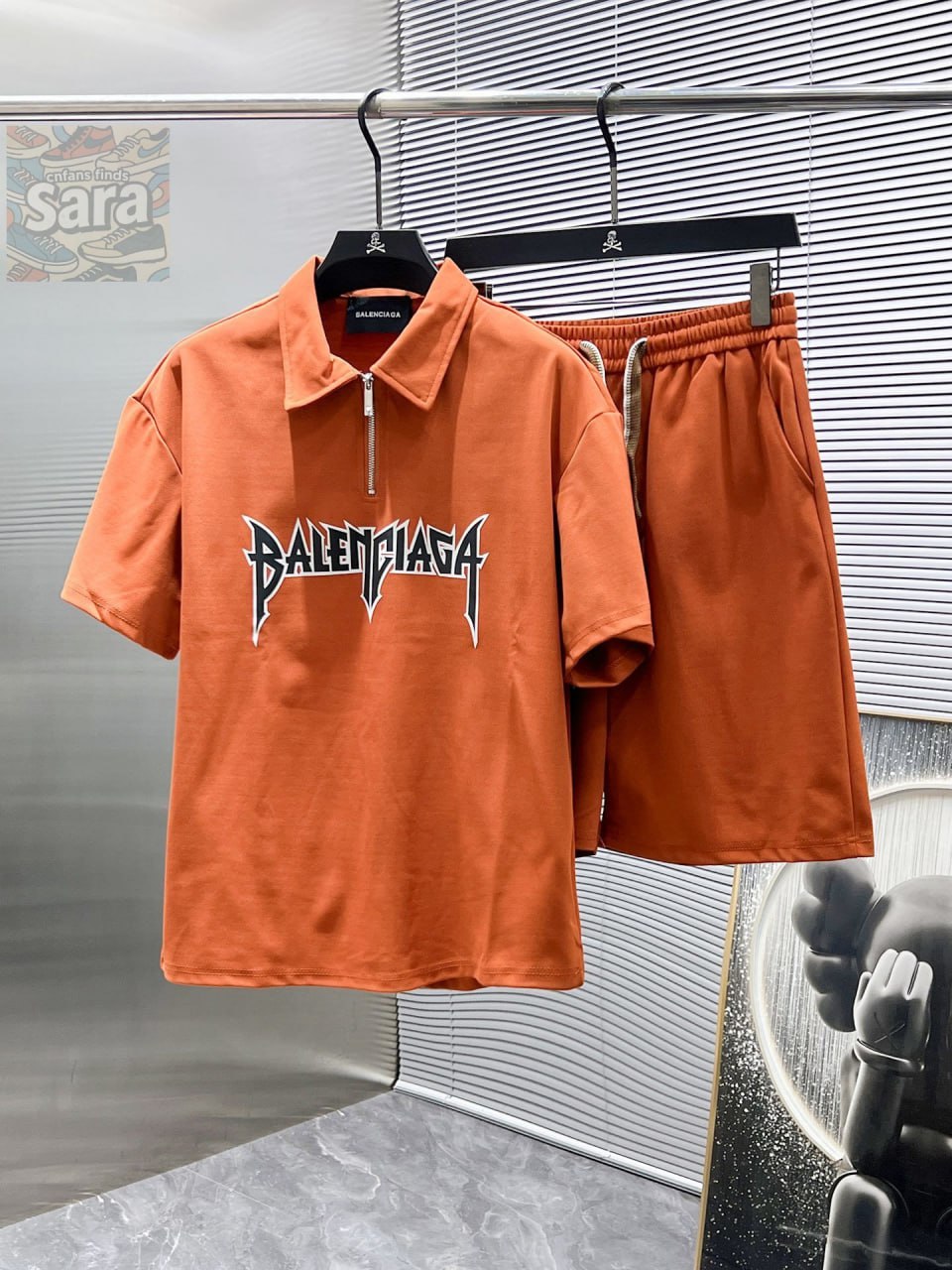 PRADA / Burberry /Balenciaga  Short Sleeve Coord