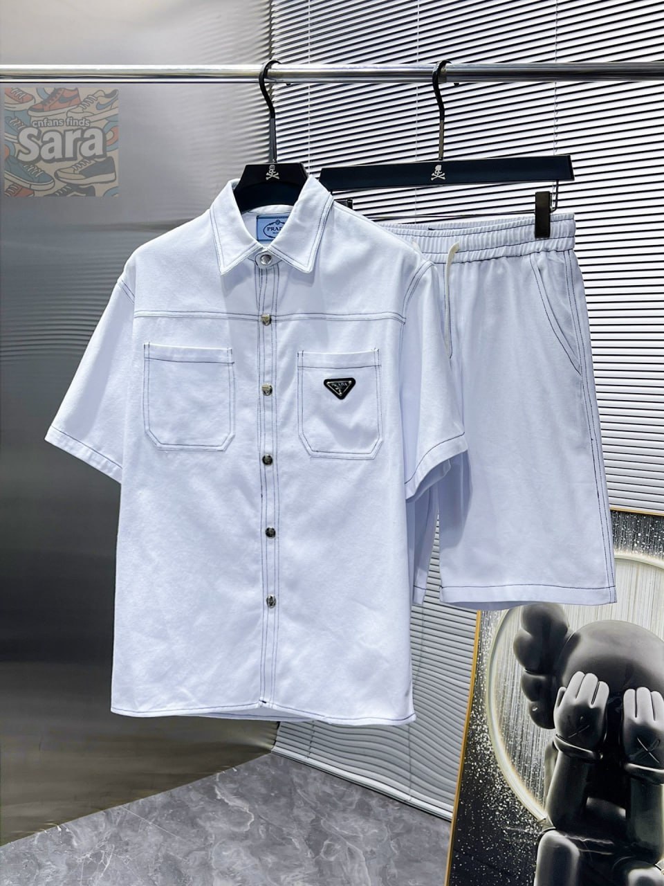 PRADA / Burberry /Balenciaga  Short Sleeve Coord