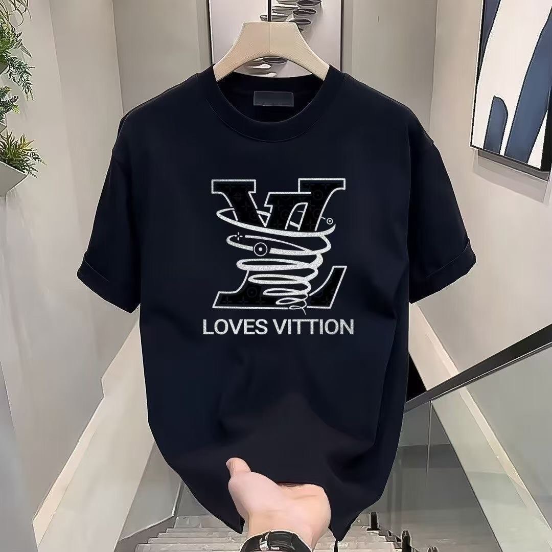 LV niche ins style short sleeved shirt