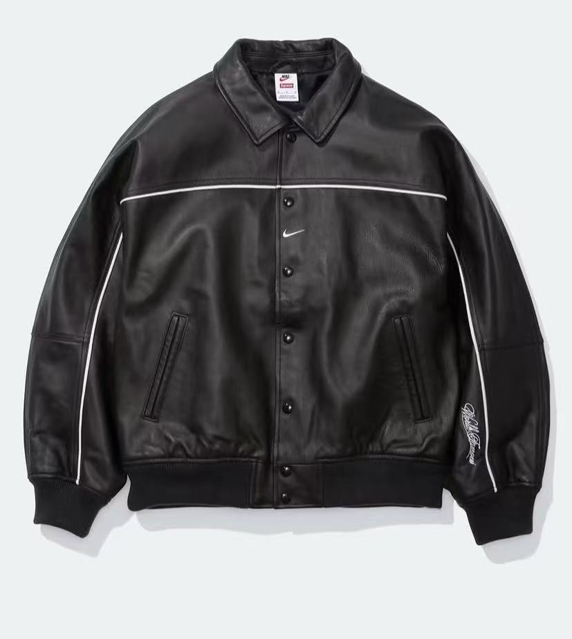 Supreme Nike leather jacket