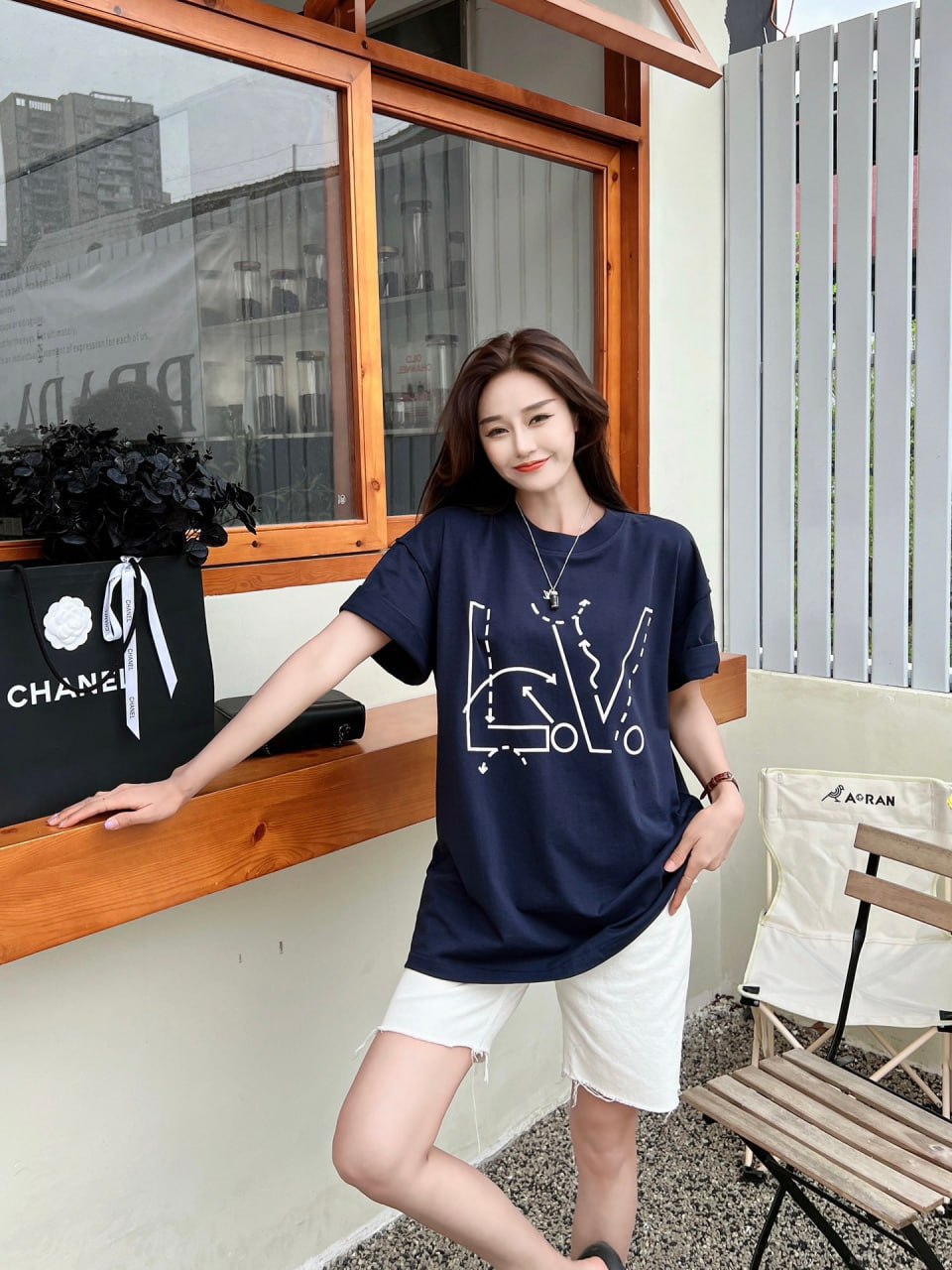 LV new short sleeved shirt