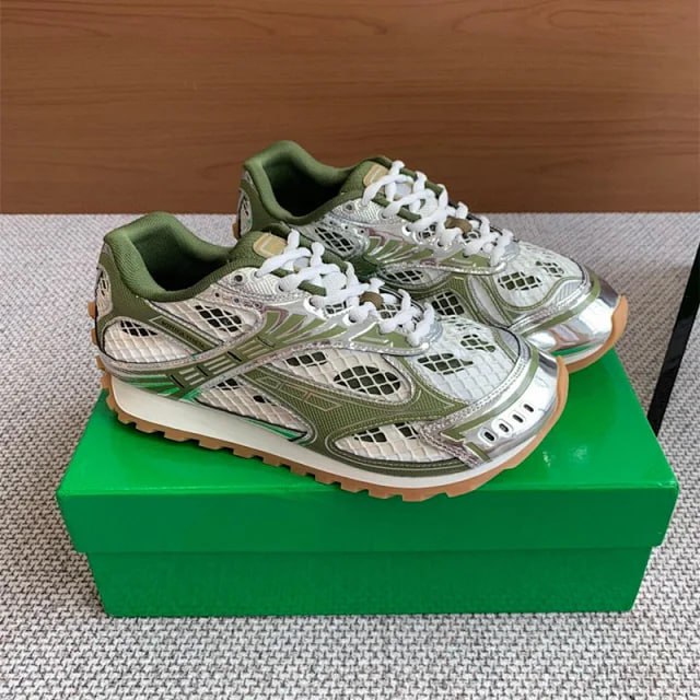 Bottega Veneta Silver Orbit 