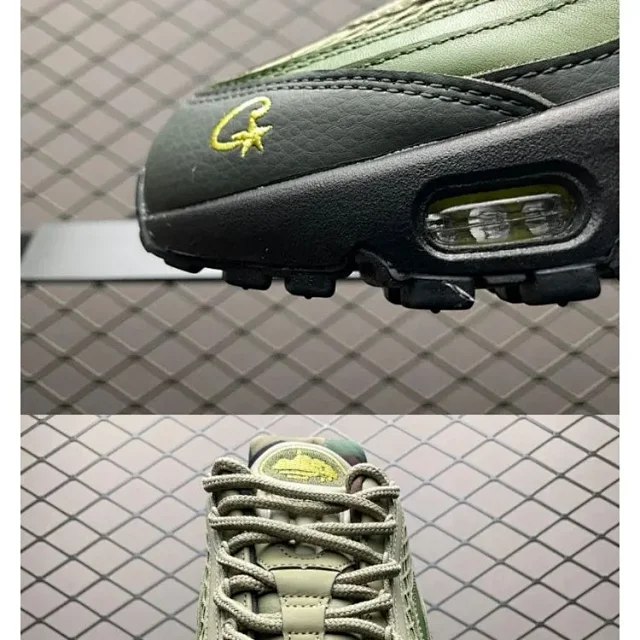 Corteiz NIKE Air Max95 mesh inner height-enhancing shock-absorbing air cushion shoes