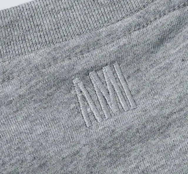 AMIPARIS Logo Printed Short Sleeve T-Shirt