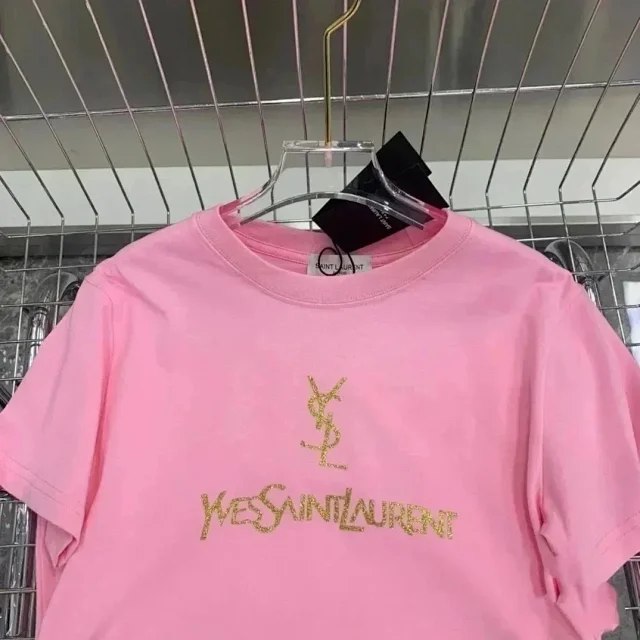 Yves Saint Laurent YSL new letter print short-sleeved T-shirt