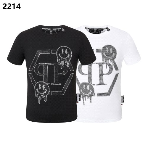 Philipp Plein PP hot diamond short-sleeved round neck T-shirt