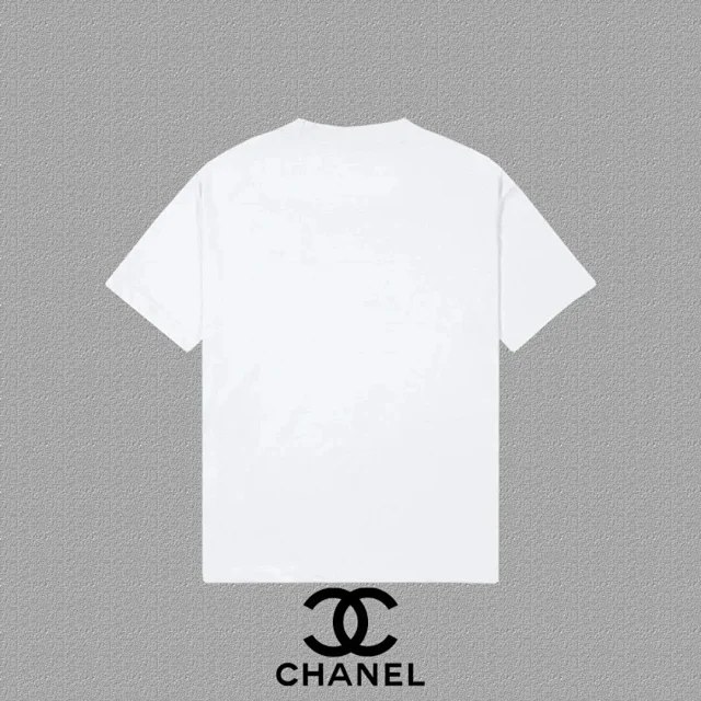 Chanel Cotton printed loose short-sleeved T-shirt