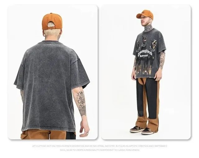  REPRESENT Animal Three Hounds Print Short Sleeve T-Shirt