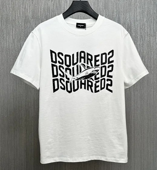 DSQUARED 2 Logo Graffiti Print Short Sleeve T-Shirt