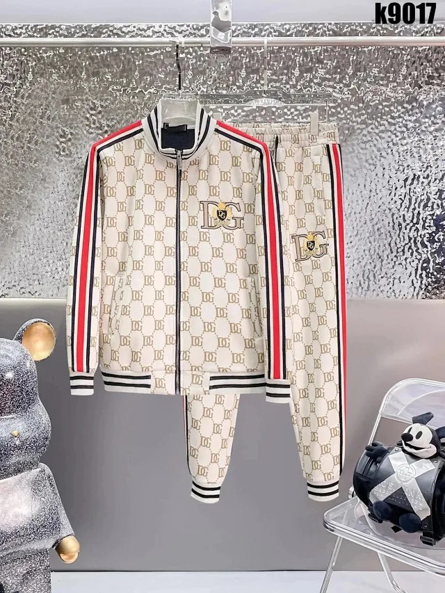  Dolce & Gabbana stand-up collar casual suit sports sweatshirt