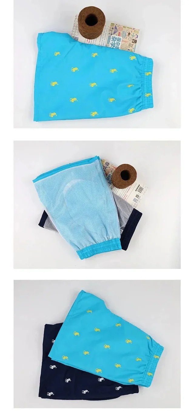 Polo Ralph Lauren Men's summer shorts thin outer printed simple casual three-quarter pants