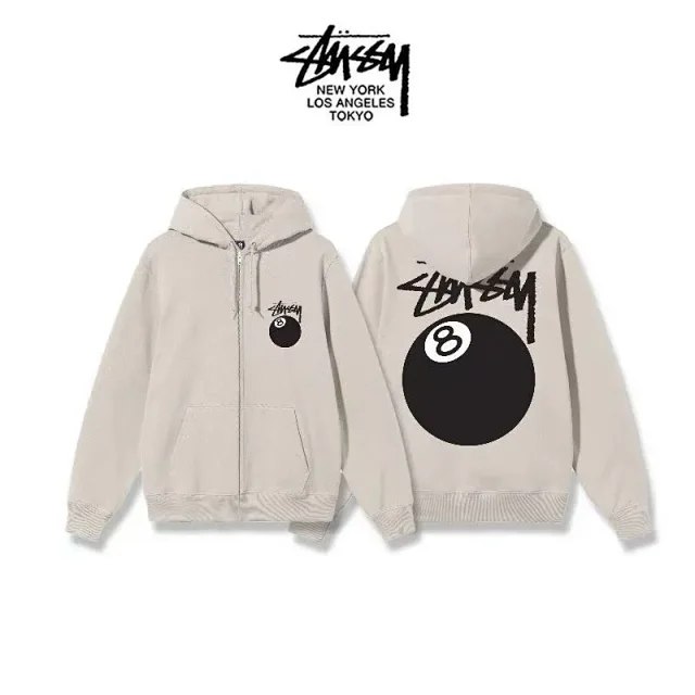  Stussy American fashion brand versatile jacke