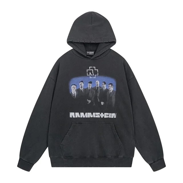  Balenciaga Paris Coke Print Long Sleeve