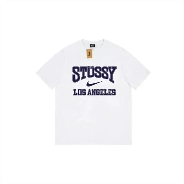 Stussy Dopamine round neck loose short sleeve T-shirt