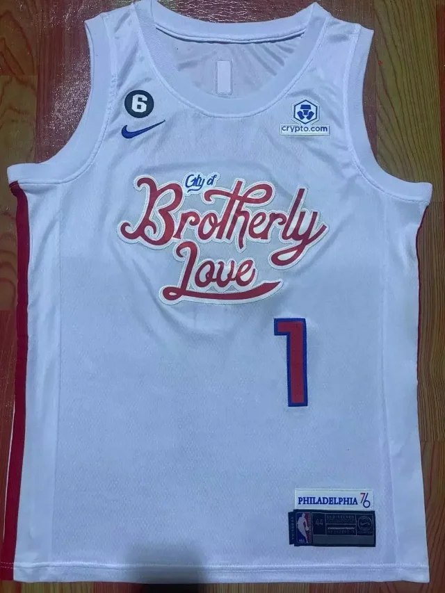 NBA Maxi City Edition Black Embroidered Quick Dry Vest Basketball Jersey（12 styles)