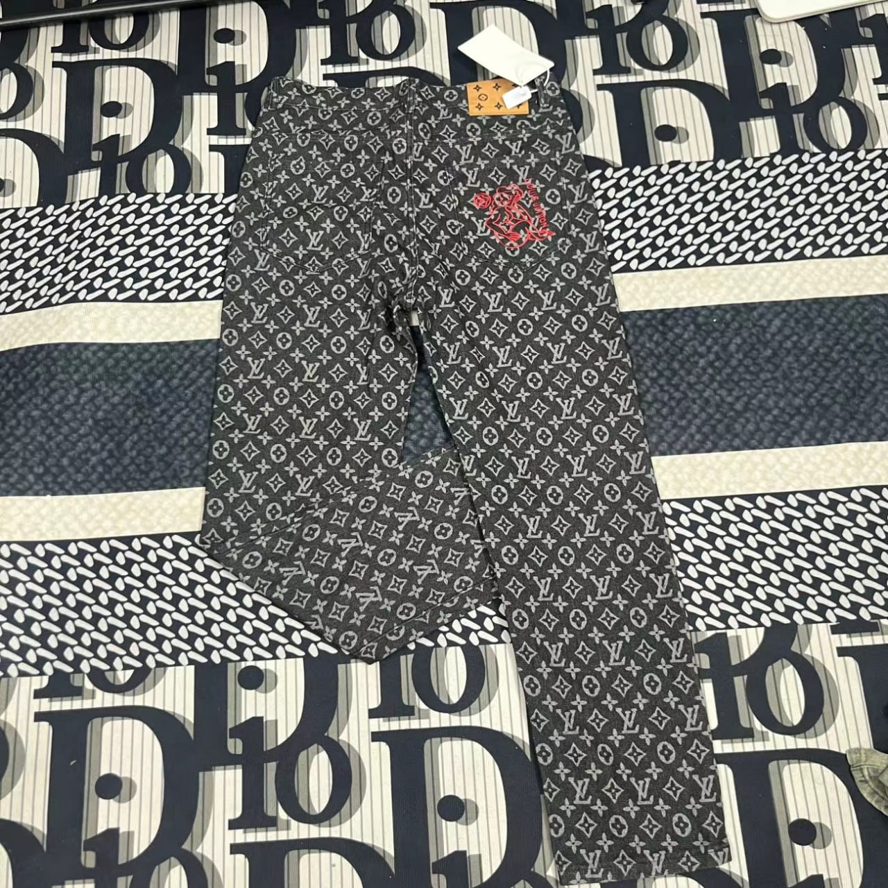 Louis Vuitton Monogram Denim Jeans