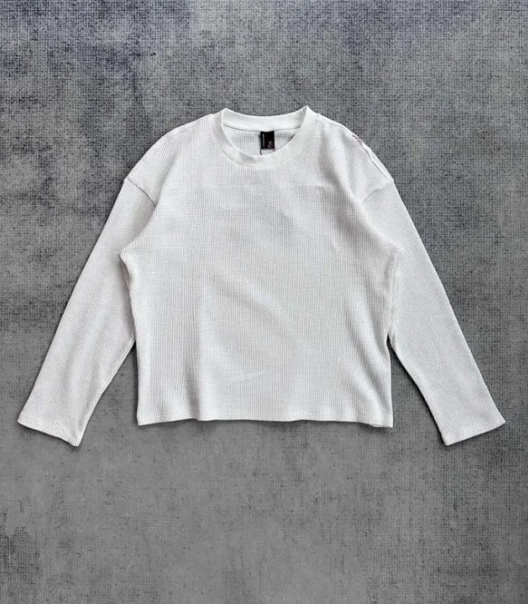 Cherry Blossom Embroidered Long Sleeve T-Shirt