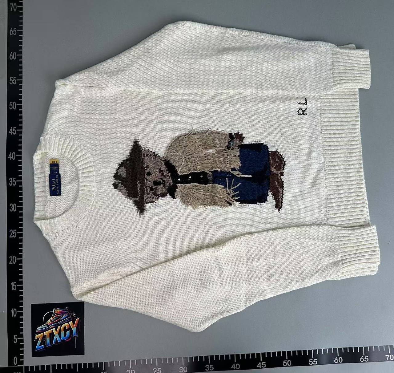 Ralph Lauren Polo Bear Western Sweater